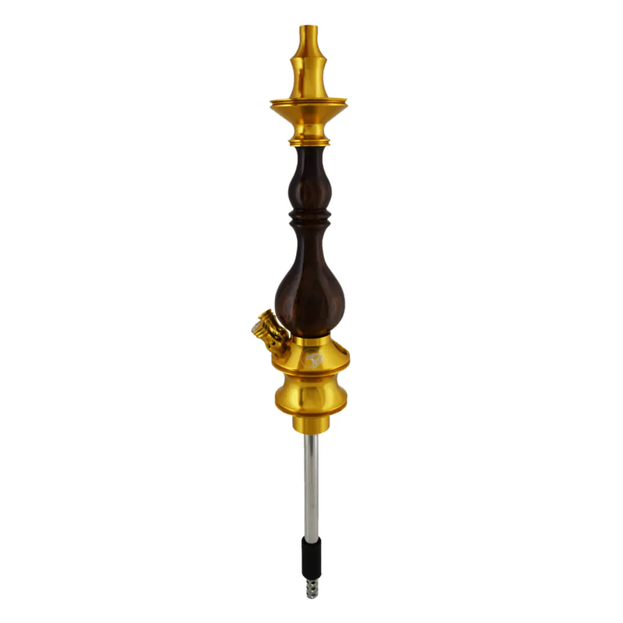 Stem Zeus New Edition Dourado com Madeira Embuia - 2 Respiros