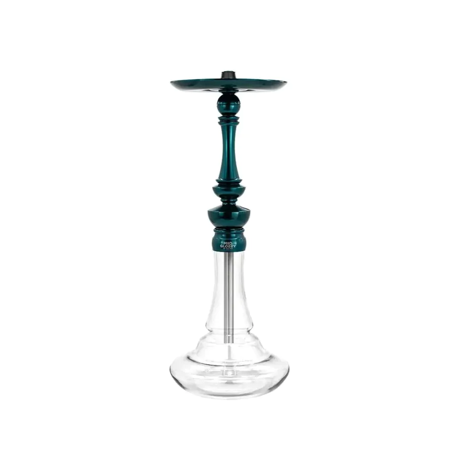 Narguile Sultan Miid Glossy Denim Verde • FRETE GRÁTIS*