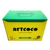 Carvão para Narguilé Art Coco 1kg - Pentagonal