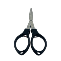 Tesoura Dobrável Portátil para Flores e Fumos Multiuso Preta