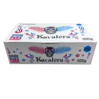 Carvão Para Narguile Kavalera 500g - Hexagonal - Sem Gosto e Sem Cheiro