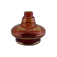 Base de Vidro Bless Hookah Bottle Aladin Pequeno - Vermelho