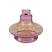 Base de Vidro MD Hookah Bottle Aladin Pequeno Frésia 5 - Rose