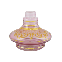 Base de Vidro MD Hookah Bottle Aladin Pequeno Frésia 8 - Rose