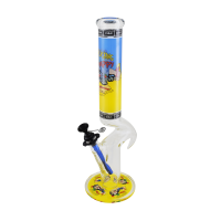 Bong de Vidro D&K Dengke Médio 43CM Transparente - Happy