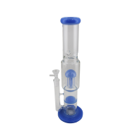 Bong de Vidro Ice Ganesh Percolator - Azul Claro