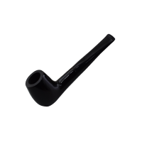 Cachimbo Bertoldi Hooby Elite 2 Reto Piteira Chifre - Preto