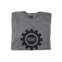 Camiseta Factory Tobacco - Cinza / Preto