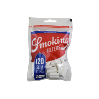 Filtro para Cigarro Smoking Slim Long de 6mm por 22mm - C/120