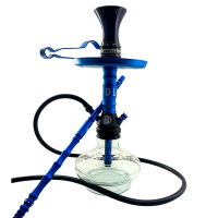 Narguile Godlike Completo Alumínio Anodizado 45cm Base de Vidro + Brindes