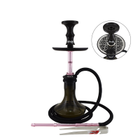 Kit Completo Sultan Hookah Temple SKMT - Rosa