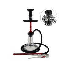 Kit Completo Sultan Hookah Temple SKMT - Vermelho