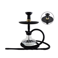 Narguile Amazon Future Skin Kit Completo (Escolha a Cor)-Preto