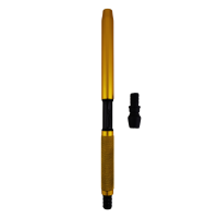 Piteira e Contra Piteira Triton X Handle V2 - Dourado Com Preto
