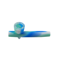 Pipe de Silicone com Cuba de Vidro M1 (Escolha o Modelo)