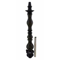 Stem Amazon Hookah Luxury - Metal Preto - Madeira Ônix M1