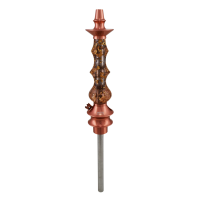 Stem Amazon Hookah Pride Cartier 24K Médio - Metal Rose  - Resina Rose