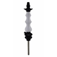 Stem Amazon Hookah Pride Médio  - Metal Black - Madeira White