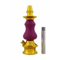 Stem Amazon Hookah Prime - Metal Gold - Madeira Rosa Pequeno