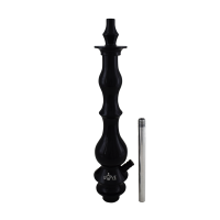 Stem Love Hookah Grande - Metal Preto - Madeira Preto