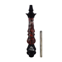 Stem/Narguile Nayb Hookah Manic - Black Red Lines 