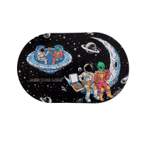 Bandeja De Metal C/ Tampa Oval Pequena (Escolha o Modelo)