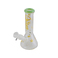 Bong De Vidro Oikos Pequeno C/ Trava De Gelo 20cm