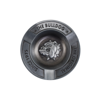 Cinzeiro de Metal The Bulldog Original Amsterdam - Prata