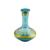 Vaso de Narguile MD Hookah Aladin Grande Frésia 1 - Azul