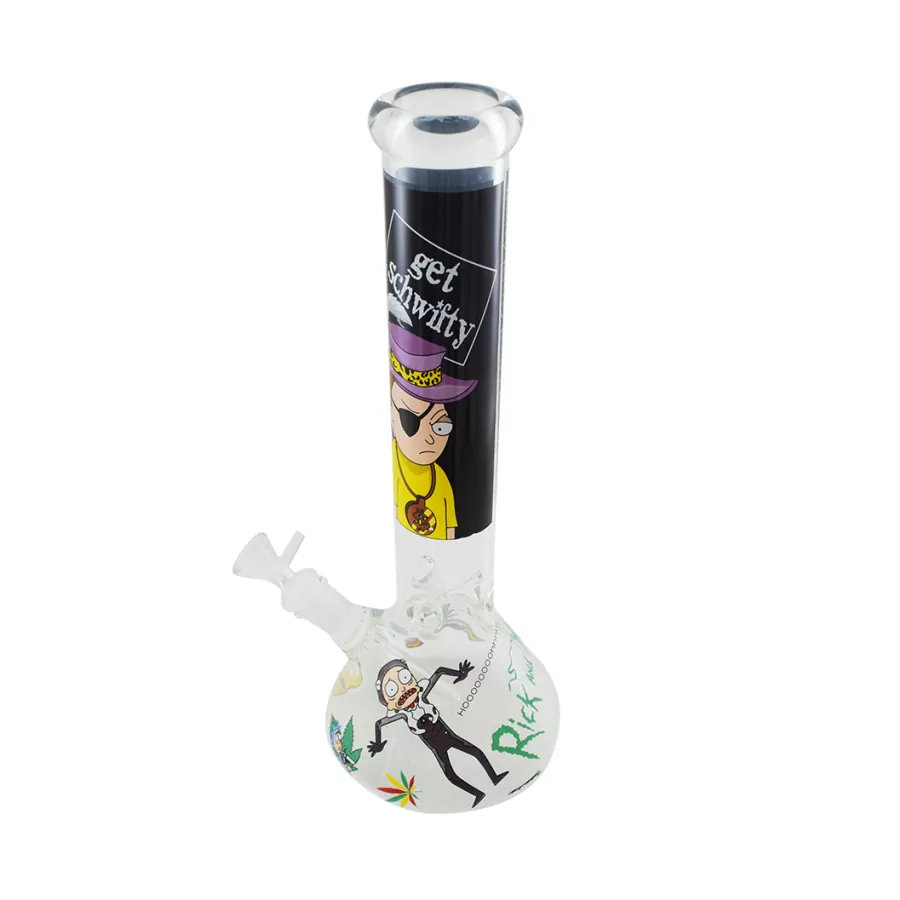 bong de vidro Rick and Morty